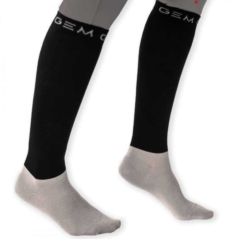GEM - Chaussettes Love gem noir