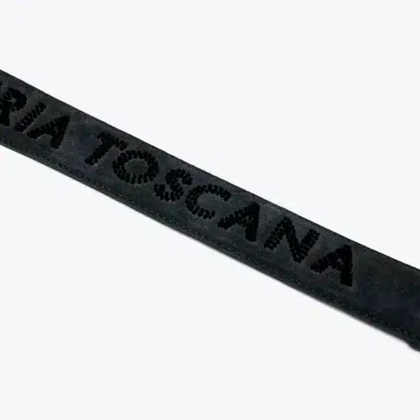 Cavalleria Toscana - Ceinture suede with tufted logo – Image 4
