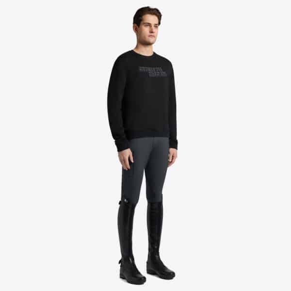 Cavalleria Toscana - Sweat homme en coton Crew neck – Image 2