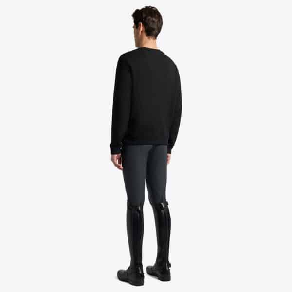 Cavalleria Toscana - Sweat homme en coton Crew neck – Image 3