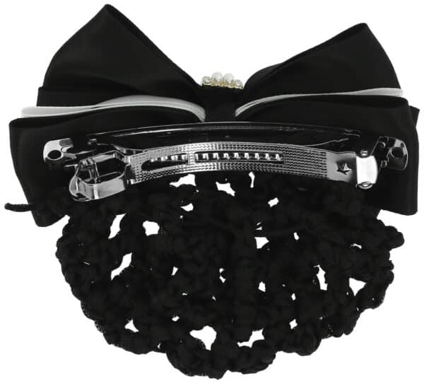 Equitheme - Barrette résille pour cheveux Perle – Image 3