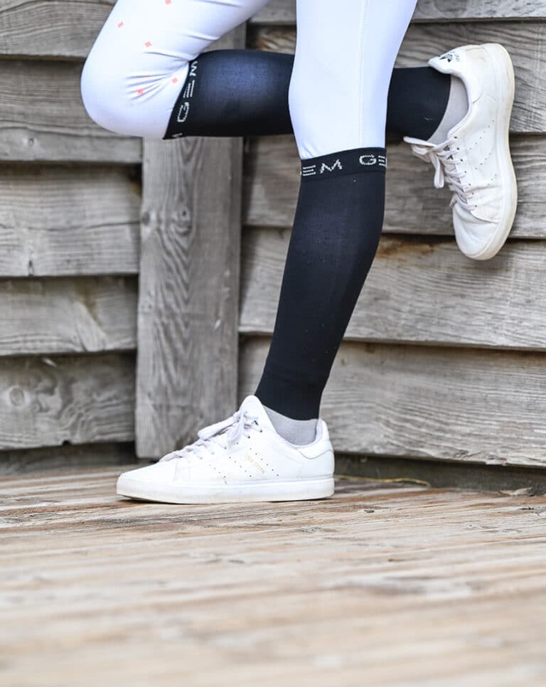 GEM - Chaussettes Love gem noir