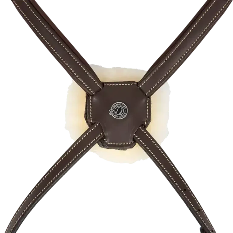 ANTARES-SELLIER-bridon-Signature-muserolle-croisee-marron-1