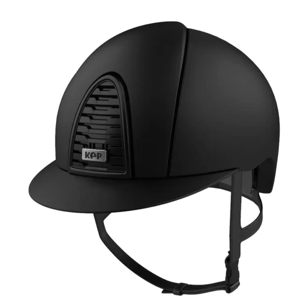 KEP - Casque cromo 2 matt black visière standard