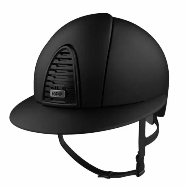 KEP - Casque cromo 2 matt black visière polo