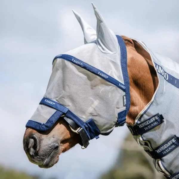 Horseware - Masque anti-mouches Rambo Plus flymask