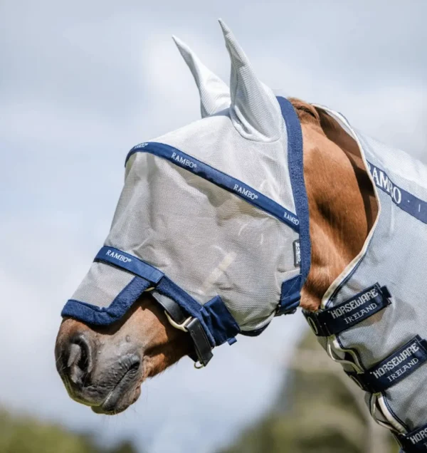 Horseware - Masque anti-mouches Rambo Plus flymask