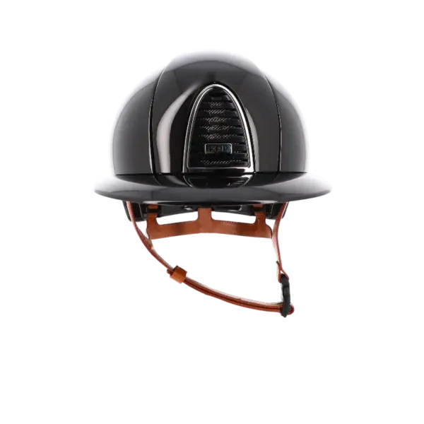 KEP - Casque cromo 2 new shine jugulaire beige visière polo – Image 2