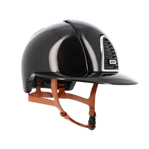 KEP - Casque cromo 2 new shine jugulaire beige visière polo – Image 3