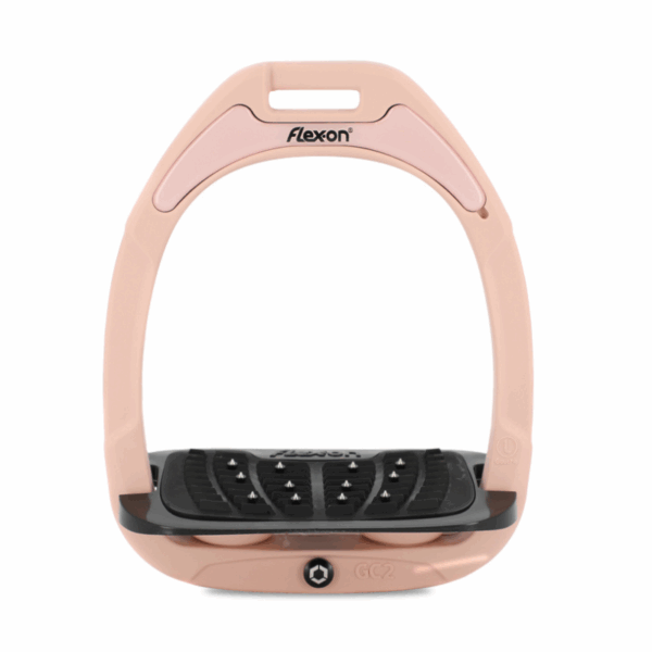Etriers Green Composite incliné ultra grip Peach - Flex-on
