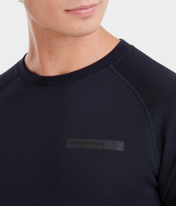 Horse Pilot - Merinos sweat shirt homme – Image 2