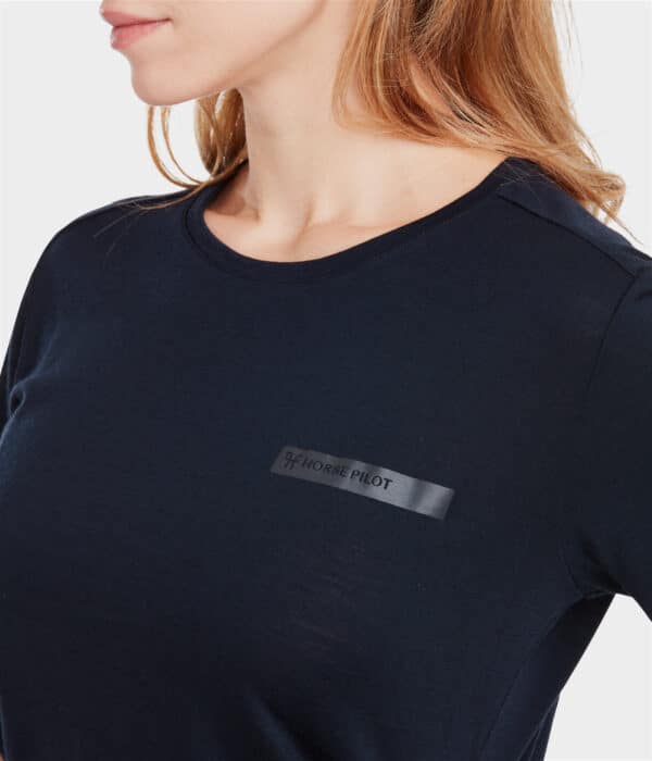 Horse Pilot - T-shirt merinos – Image 2